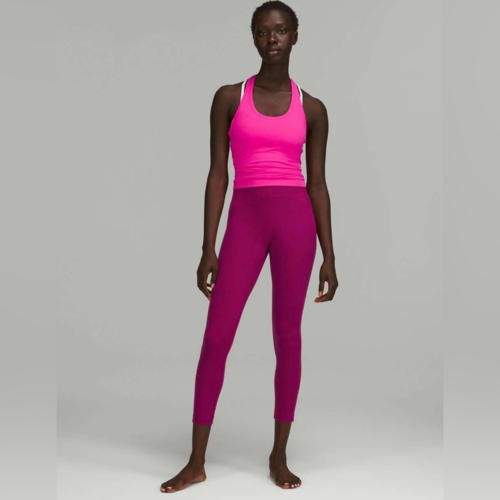 Lululemon InStill High-Rise Tight 25"' in Magenta Purple